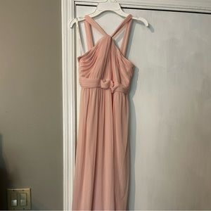 David’s Bridal Junior Bridesmaid dress.